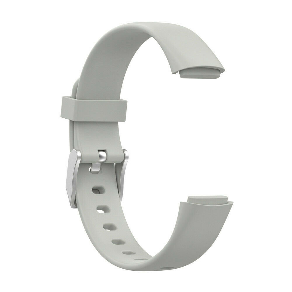 Strap-it Strap-it Bracelet silicone Fitbit Luxe (gris)