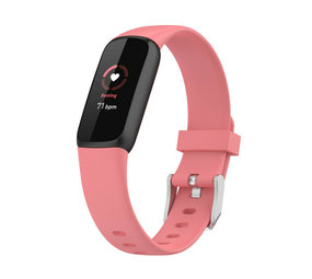 Strap-it Bracelet silicone Fitbit Luxe (rose)
