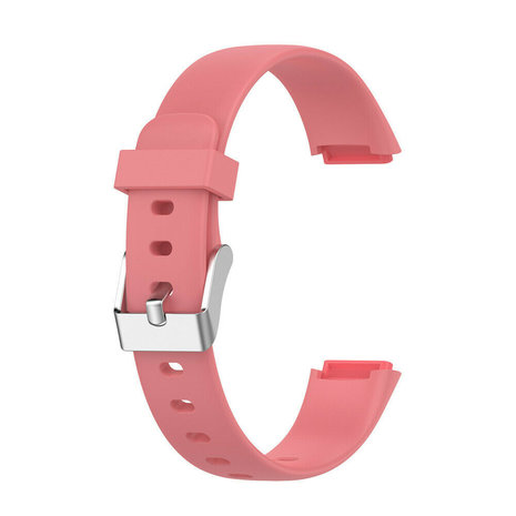 Strap-it Bracelet silicone Strap -it Fitbit Luxe (rose)