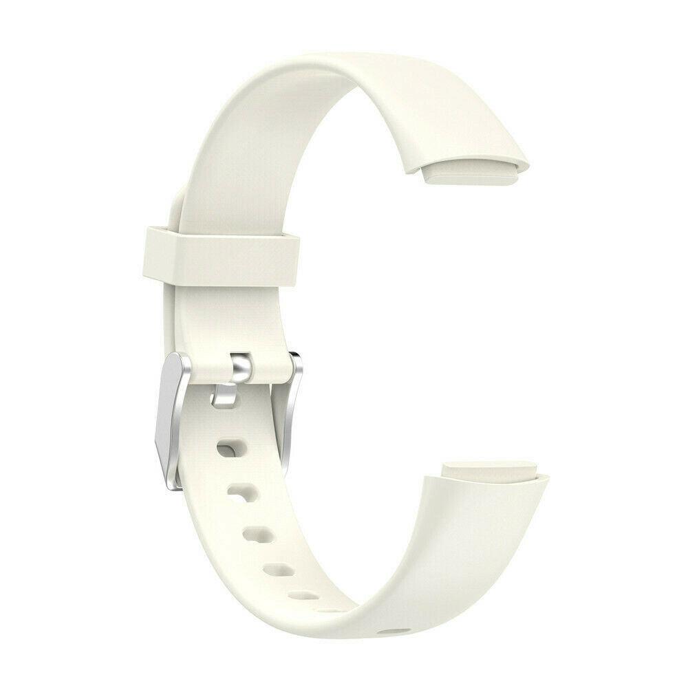 Strap-it Strap-it Bracelet silicone Fitbit Luxe (blanc cassé)  