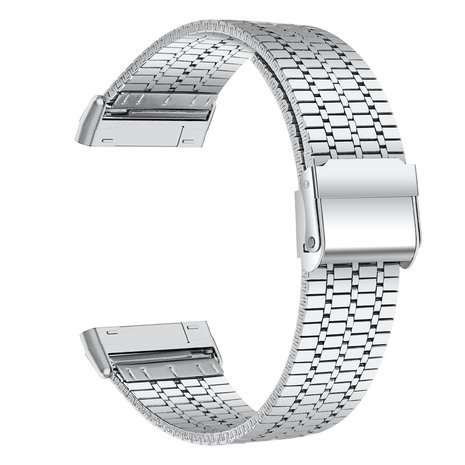 Strap-it Strap-it Bracelet Fitbit Sense acier inoxydable (argent)