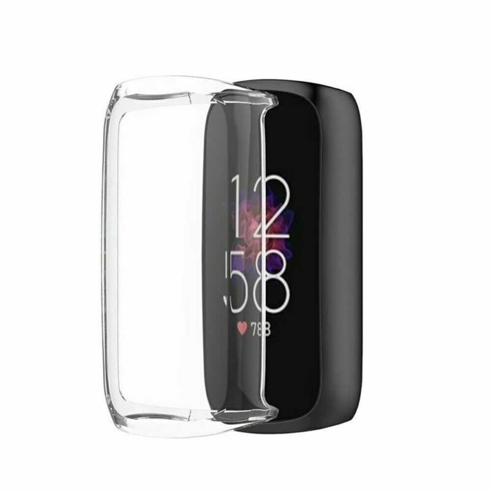 Strap-it Strap-it Coque de protection Fitbit Luxe TPU (transparent) 