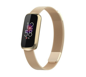 Strap-it Bracelet Milanais Fitbit Luxe (champagne) 
