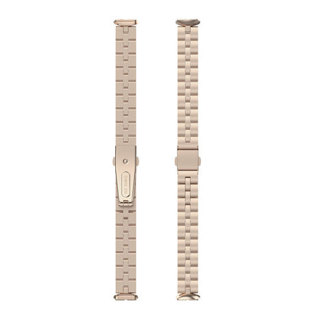 Strap-it Strap-it Bracelet acier Fitbit Luxe (champagne)
