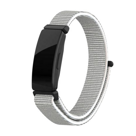 Strap-it Strap-it Bracelet nylon Fitbit Inspire (coquillage)