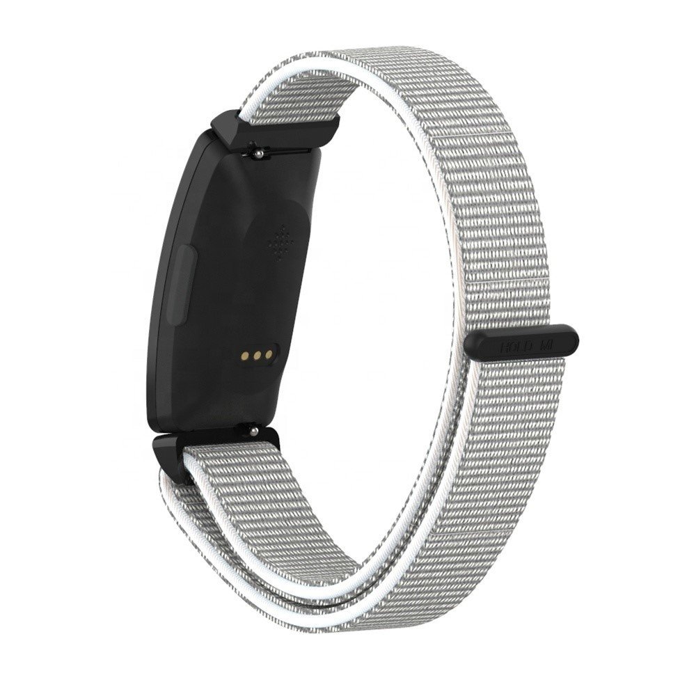 Strap-it Strap-it Bracelet nylon Fitbit Inspire (coquillage)