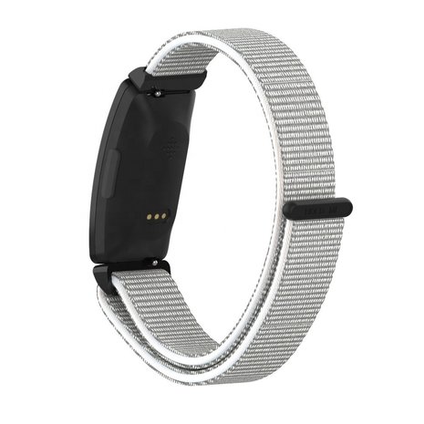 Strap-it Strap-it Bracelet nylon Fitbit Inspire (coquillage)
