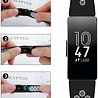 Strap-it Strap-it Bracelet Sport Fitbit Inspire (noir/gris) Strap-it Strap-it Bracelet Sport Fitbit Inspire (noir/gris)