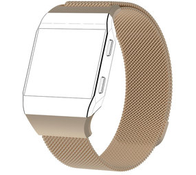 Strap-it Bracelet Milanais Fitbit Ionic (champagne)