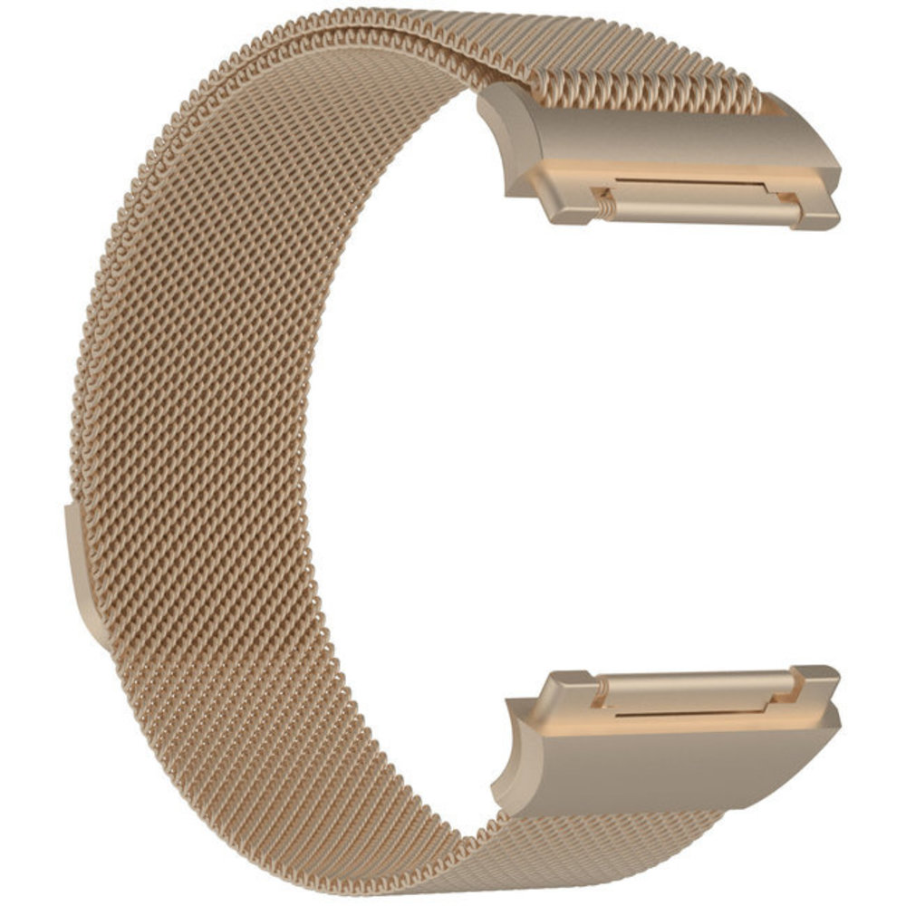 Strap-it Strap-it Bracelet Milanais Fitbit Ionic (champagne)