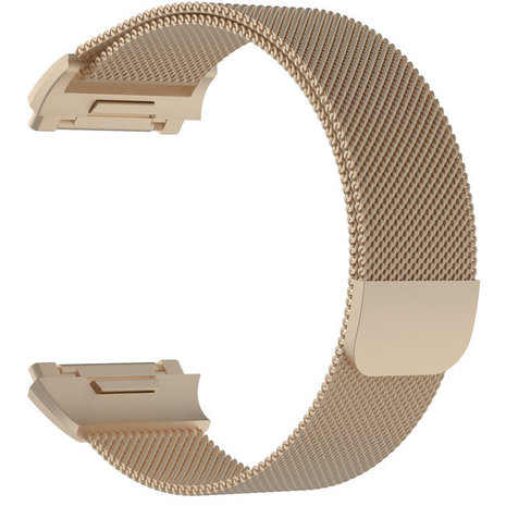 Strap-it Strap-it Bracelet Milanais Fitbit Ionic (champagne)