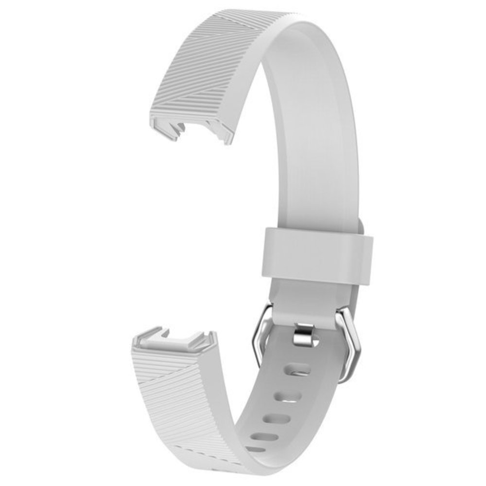 Strap-it Strap-it Bracelet silicone Fitbit Alta HR (blanc)