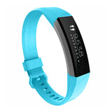Strap-it Bracelet silicone Fitbit Alta HR (bleu clair)