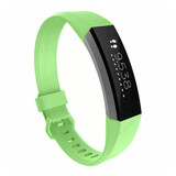 Strap-it Bracelet silicone Fitbit Alta HR (vert clair)