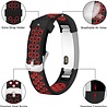 Strap-it Strap-it Bracelet sport Fitbit Alta HR (noir/rouge) Strap-it Strap-it Bracelet sport Fitbit Alta HR (noir/rouge)