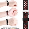 Strap-it Strap-it Bracelet sport Fitbit Alta HR (noir/rouge) Strap-it Strap-it Bracelet sport Fitbit Alta HR (noir/rouge)