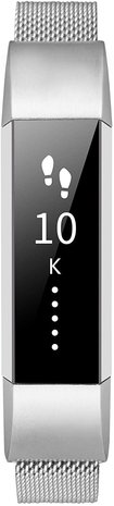Strap-it Strap-it Bracelet Milanais Fitbit Alta HR (argent)