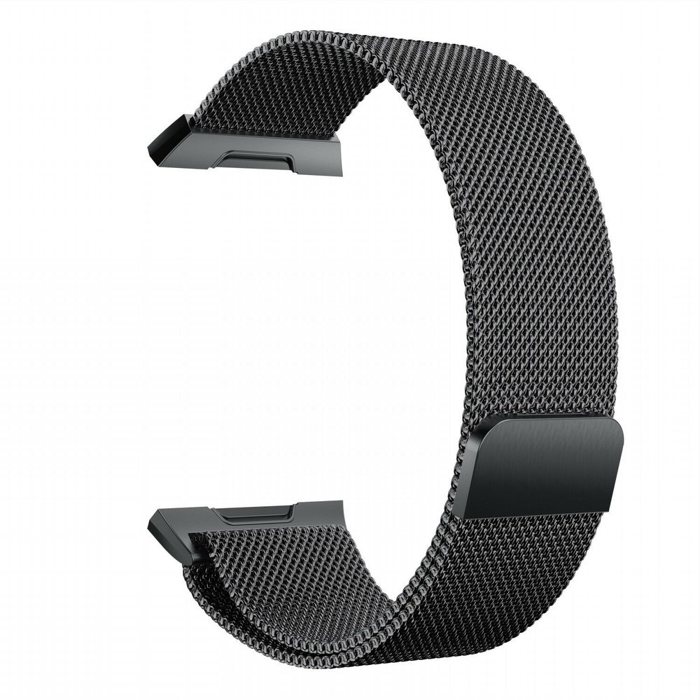 Strap-it Strap-it Bracelet Milanais Fitbit Ionic (noir)