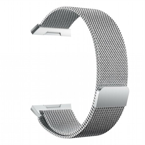 Strap-it Strap-it Bracelet Milanais Fitbit Ionic (argent)