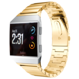 Strap-it Bracelet métal Fitbit Ionic (or)