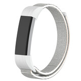 Strap-it Bracelet nylon Fitbit Alta HR (coquillage)
