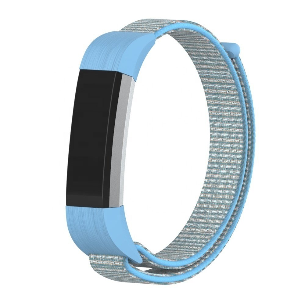 Strap-it Strap-it Bracelet nylon Fitbit Alta HR (bleu)