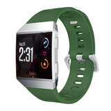 Strap-it Bracelet silicone Fitbit Ionic (vert armée)
