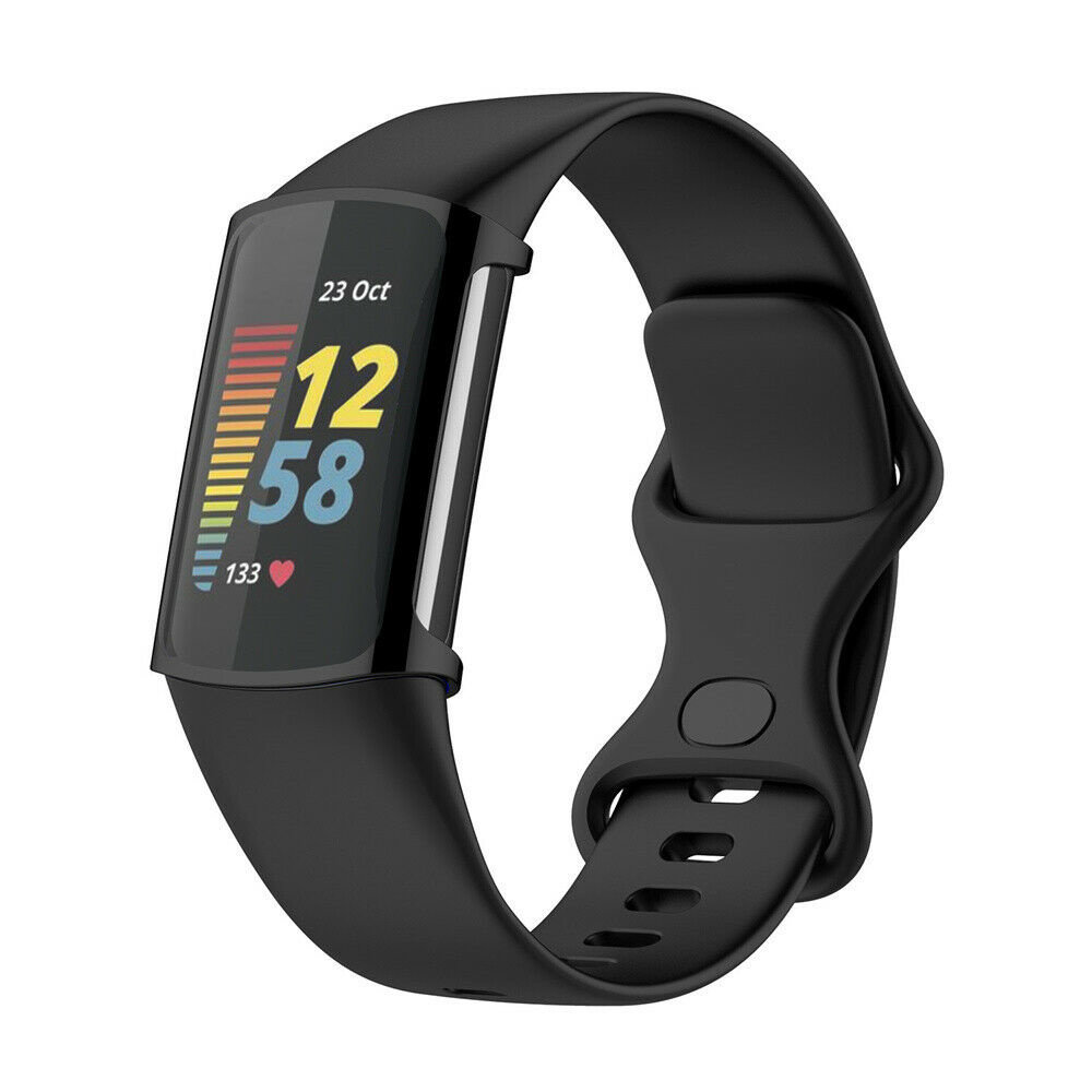 Strap-it Strap-it Coque de protection Fitbit Charge 5 TPU (noir)