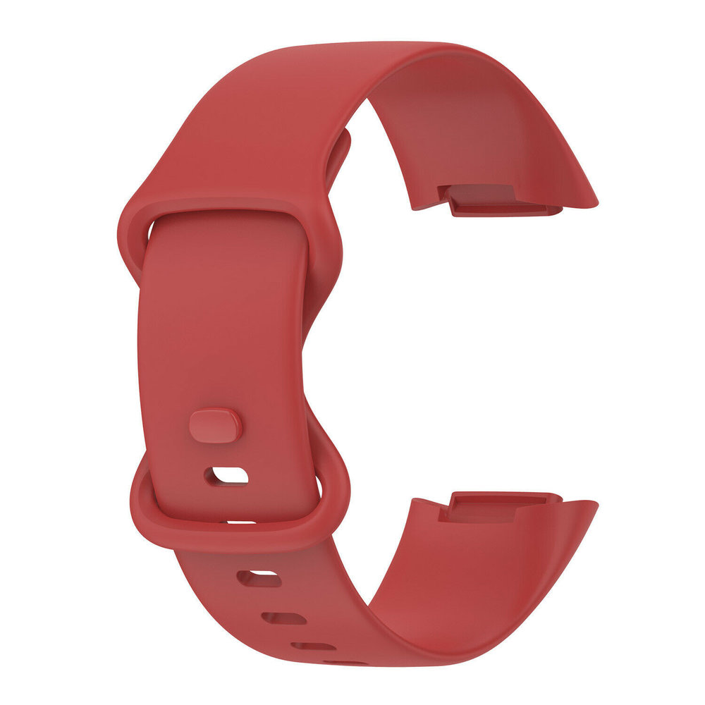 Strap-it Strap-it Bracelet silicone Fitbit Charge 5 (rouge)