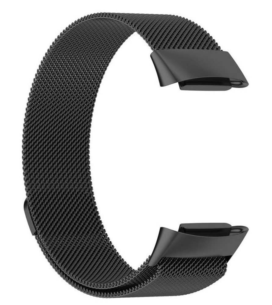 Strap-it Strap-it Bracelet Milanais Fitbit Charge 5 (noir)