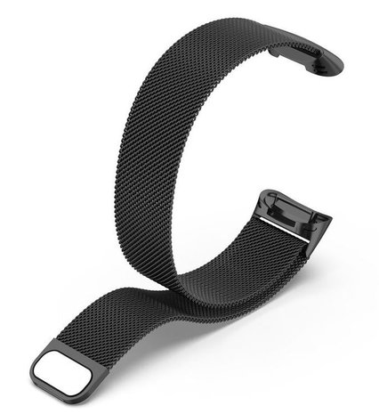 Strap-it Strap-it Bracelet Milanais Fitbit Charge 5 (noir)