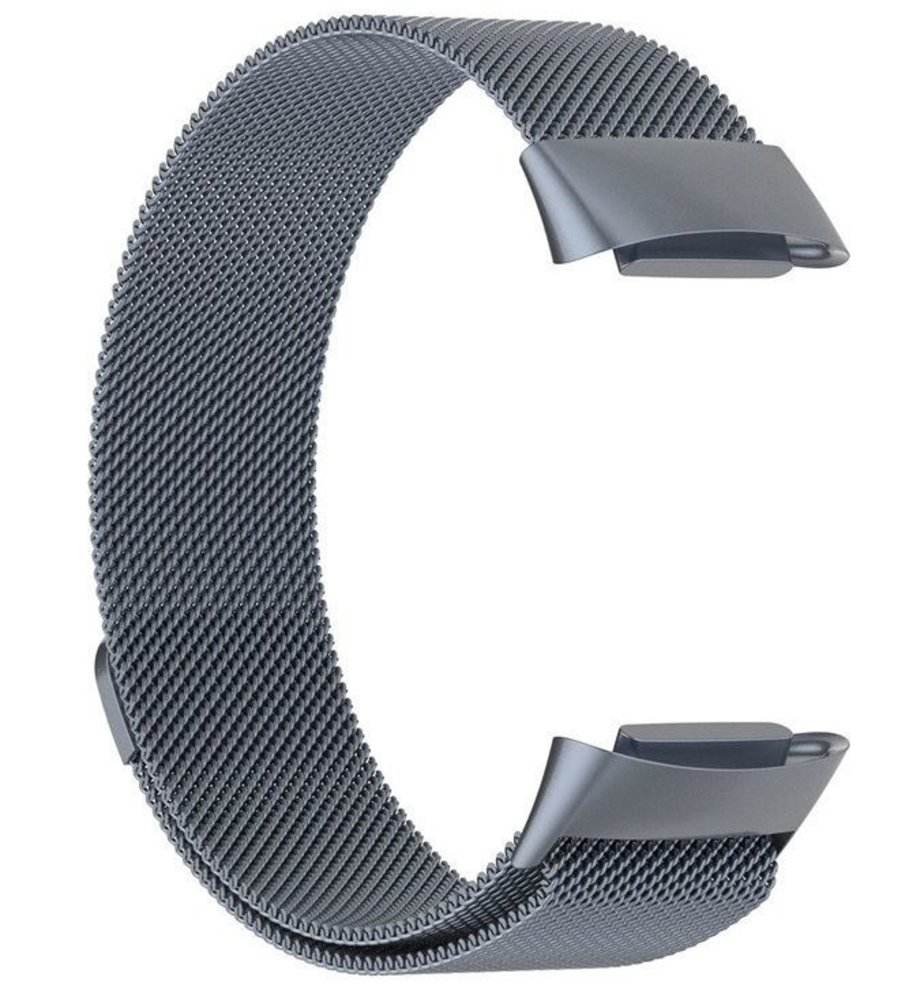 Strap-it Strap-it Bracelet Milanais Fitbit Charge 5 (gris sidéral) Strap-it Strap-it Bracelet Milanais Fitbit Charge 5 (gris sidéral)