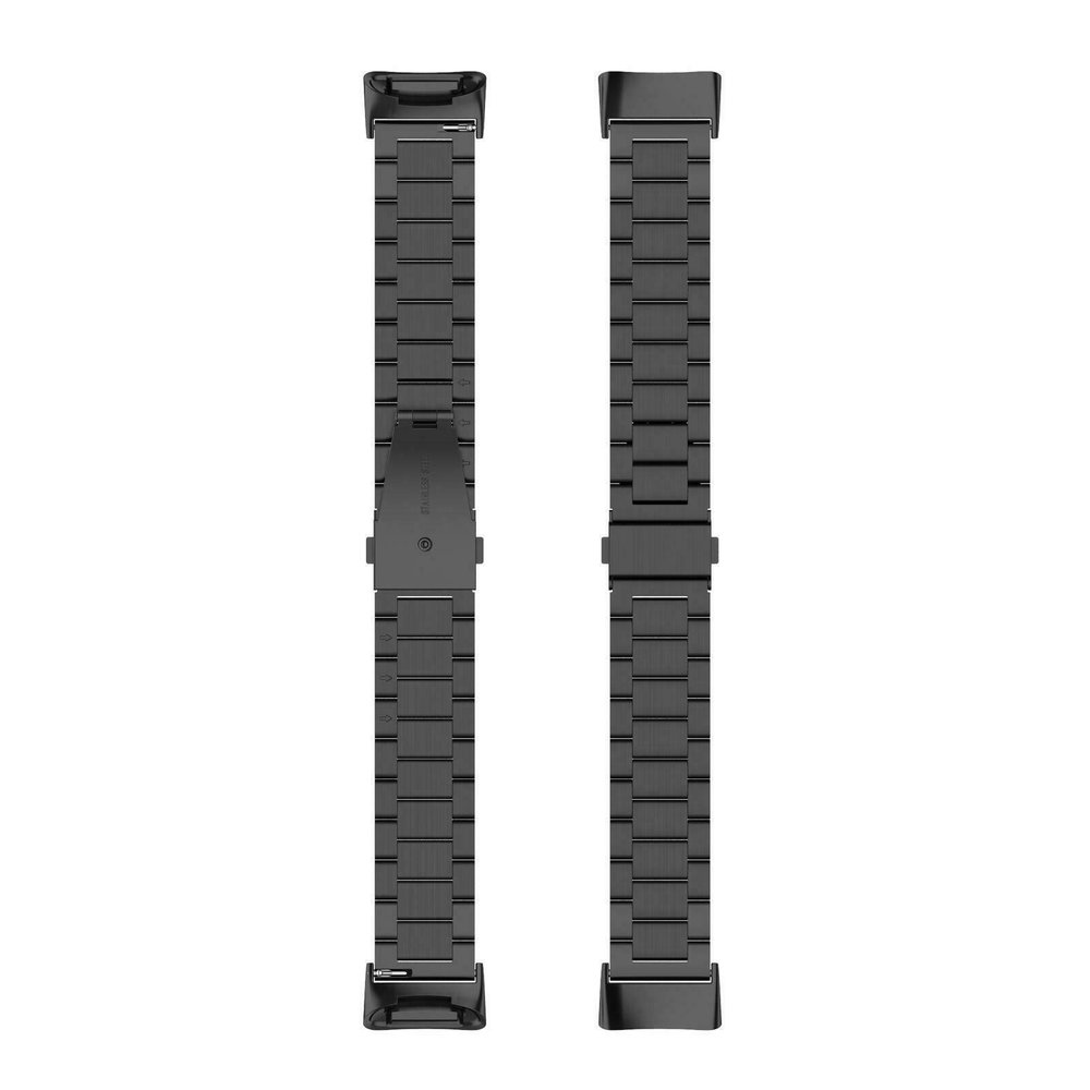 Strap-it Strap-it Bracelet acier Fitbit Charge 5 (noir)