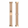 Strap-it Strap-it Bracelet acier Fitbit Charge 5 (or rose) Strap-it Strap-it Bracelet acier Fitbit Charge 5 (or rose)