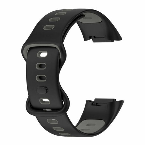 Strap-it Strap-it Bracelet sport Fitbit Charge 5 (noir/gris)