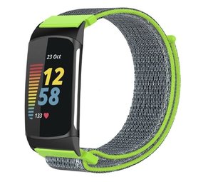 Strap-it Bracelet nylon Fitbit Charge 5 (flash)