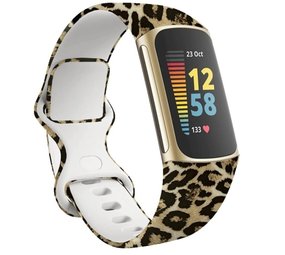 Strap-it Bracelet Lucky Leopard Fitbit Charge 5