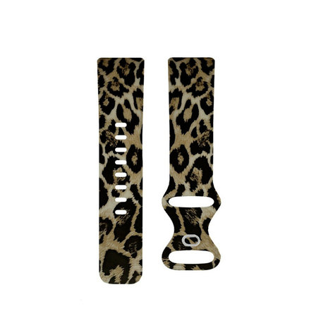 Strap-it Strap-it Bracelet Lucky Leopard Fitbit Charge 5