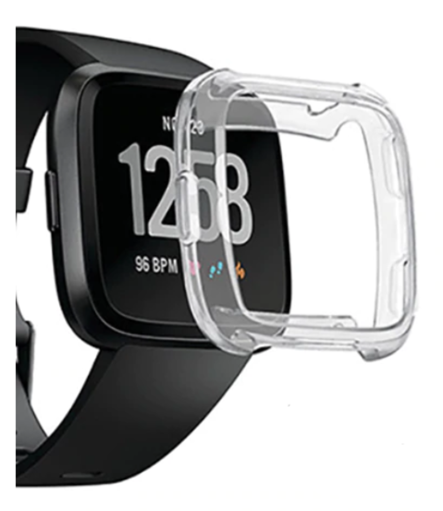 Strap-it Strap-it Coque de protection Fitbit Versa TPU (transparent)