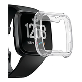 Strap-it Coque de protection Fitbit Versa TPU (transparent)