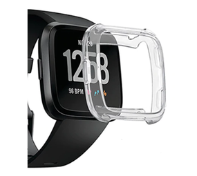 Strap-it Coque de protection Fitbit Versa TPU (transparent)