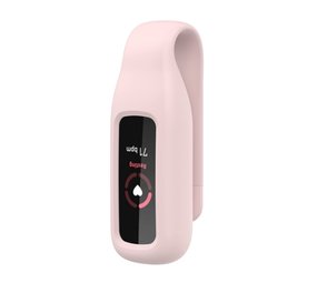 Strap-it Clip en silicone Fitbit Luxe (rose)
