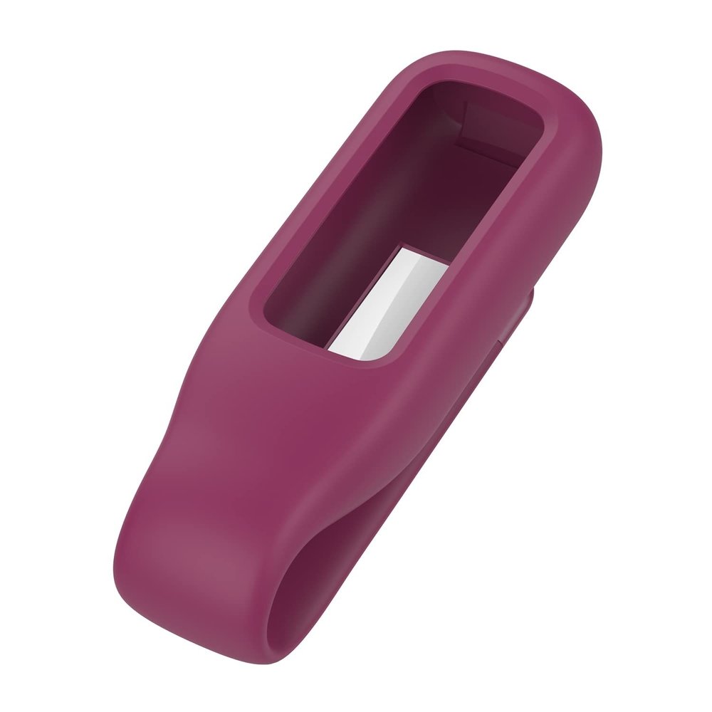 Strap-it Strap-it Clip en silicone Fitbit Luxe (bordeaux)