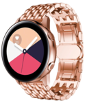Strap-it Strap-it Bracelet acier dragon Samsung Galaxy Watch Active (or rose)
