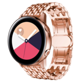 Strap-it Bracelet acier dragon Samsung Galaxy Watch 42mm (or rose)