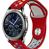Strap-it Strap-it Bracelet sport Samsung Gear S3 (rouge et multicolore) Strap-it Strap-it Bracelet sport Samsung Gear S3 (rouge et multicolore)