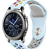 Strap-it Strap-it Bracelet sport Samsung Gear S3 (bleu clair et multicolore) Strap-it Strap-it Bracelet sport Samsung Gear S3 (bleu clair et multicolore)