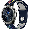 Strap-it Strap-it Bracelet sport Samsung Gear S3 (bleu et multicolore) Strap-it Strap-it Bracelet sport Samsung Gear S3 (bleu et multicolore)