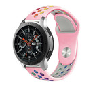 Strap-it Strap-it Bracelet sport Samsung Galaxy Watch 46mm (rose et multicolore)