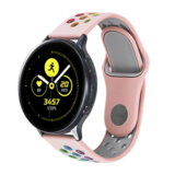 Strap-it Bracelet sport Samsung Galaxy Watch 42mm (rose et multicolore)